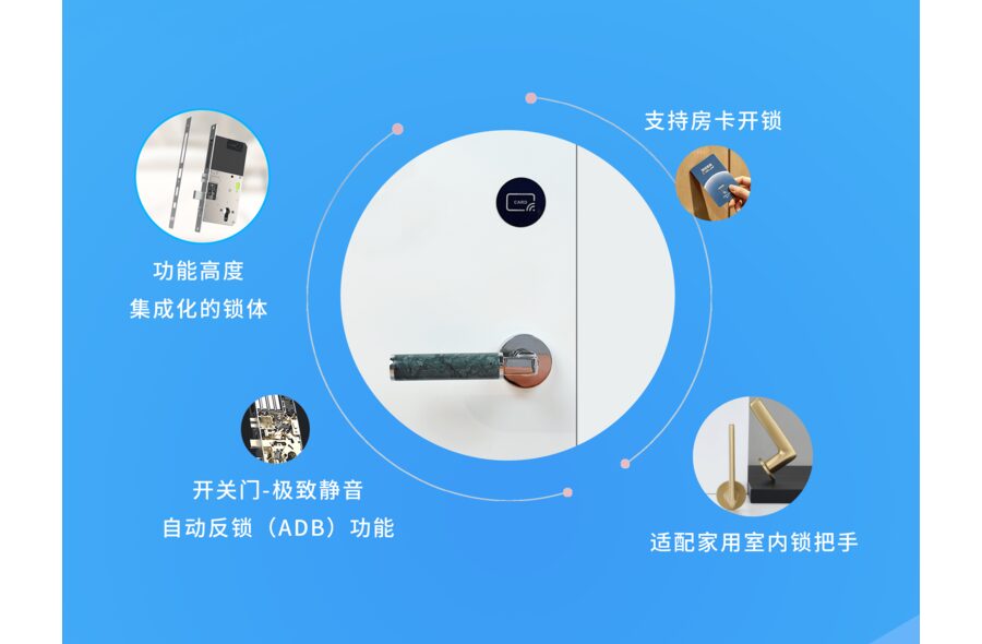 LS02酒店静音锁