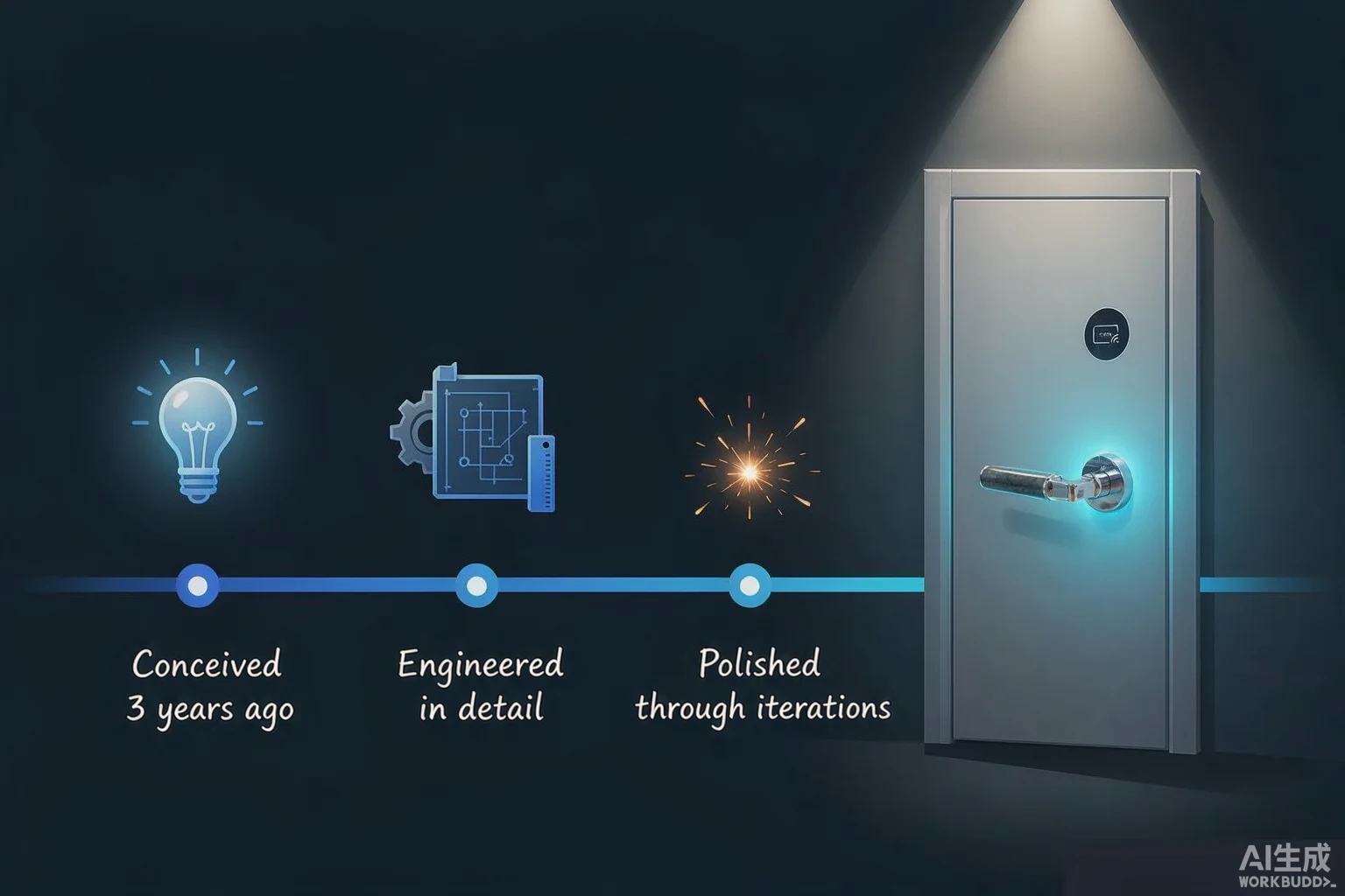 Three years of development: from project kick-off to a new hotel silent lock